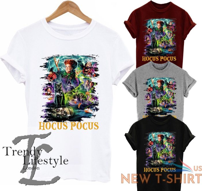 halloween sanderson sisters horror scary movie hocus pocus unisex cotton t shirt 0.jpg