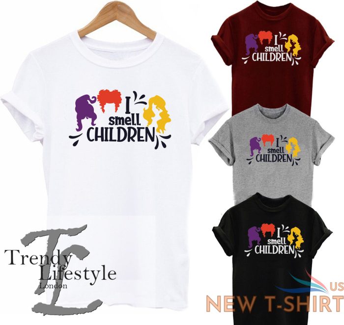 halloween sanderson sisters i smell children horror unisex cotton t shirt 0.jpg