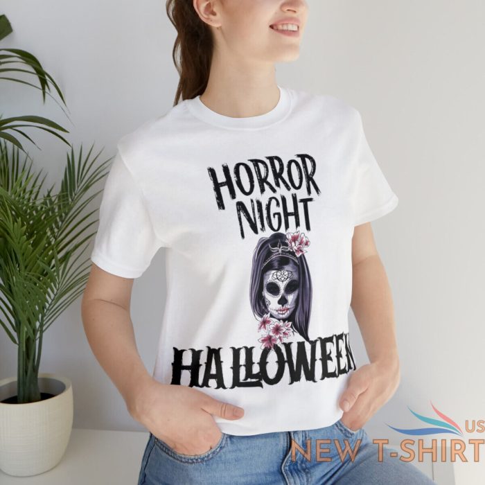 halloween t shirt gift for a girlfriend gift for halloween skeleton shirt 4 1.jpg