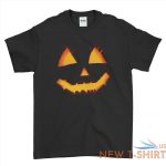 halloween t shirt pumpkin face fancy dress party outfit mens womens kids tee top 3.jpg