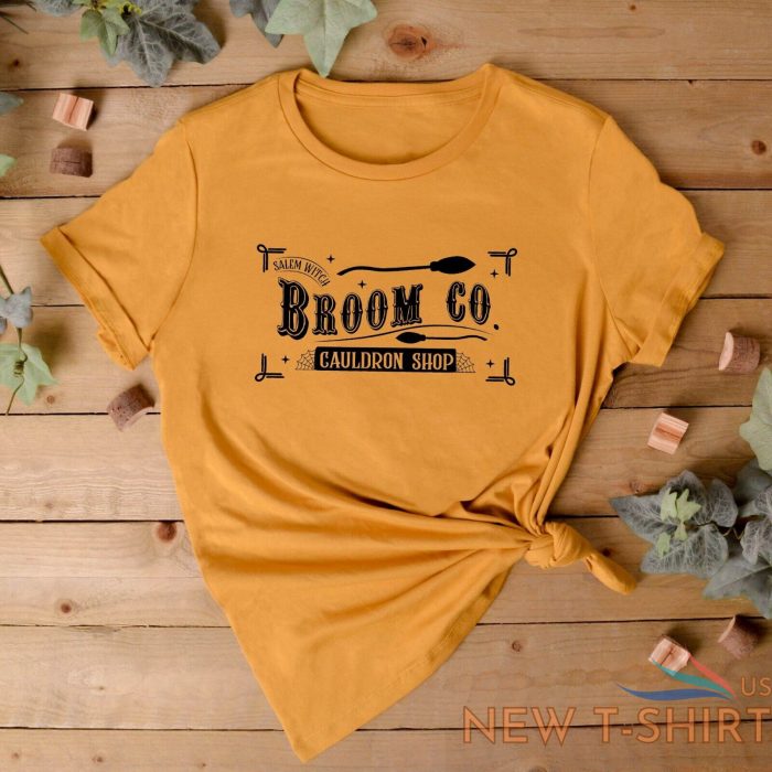 halloween tshirt ladies t shirt salem witch broom co t shirt cauldron shop 3.jpg