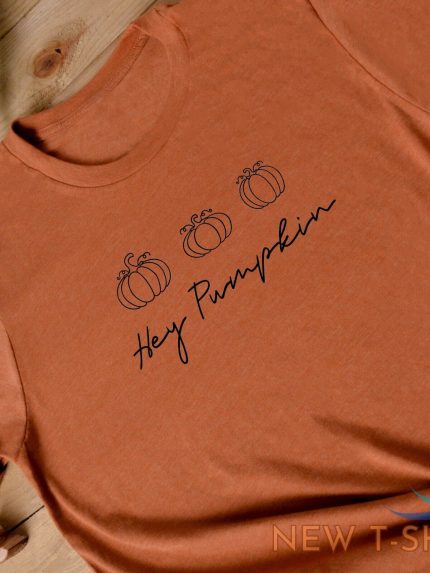 halloween tshirt unisex t shirt hey pumpkin t shirt pumpkin top halloween 1.jpg