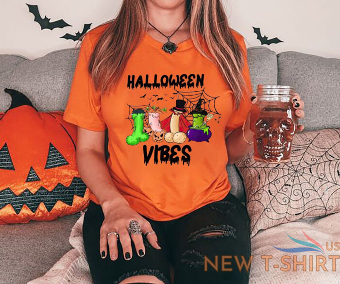 halloween vibes shirt adult humor halloween tshirt sarcastic halloween unisex 2.jpg