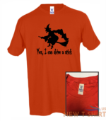 halloween witch yes i can drive a stick honeville orange t shirt 0.png