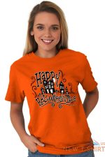 happy halloween spooky trick or treat haunted womens short sleeve crewneck tee 5.jpg