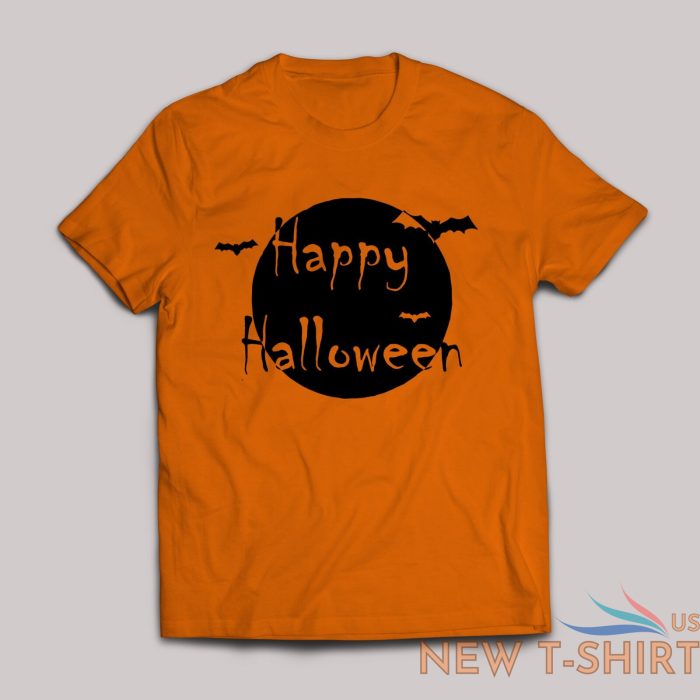 happy halloween t shirt costume pumpkin ghost bat fancy dress men women kids top 3.jpg