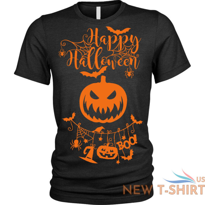 happy halloween t shirt pumpkin spooky unisex mens 2.jpg
