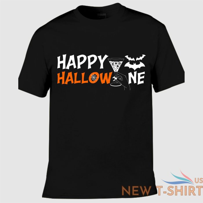 happy hallowine bats printed unisex adults funny halloween short sleeve t shirt 0.jpg