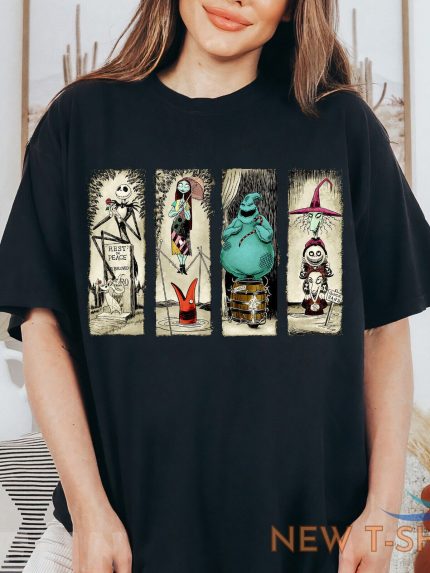 haunted mansion the nightmare before christmas unisex adult kid shirt 1001029 0.jpg