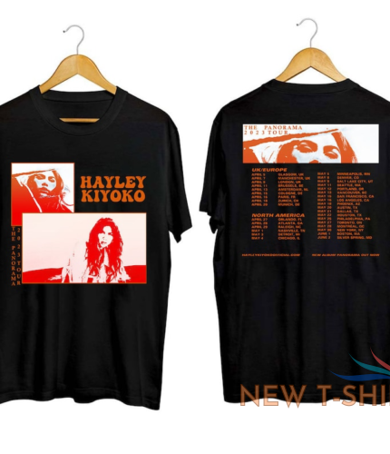 hayley kiyoko merch hayley kiyoko hk yellow fingers crossed t shirt black 1.png