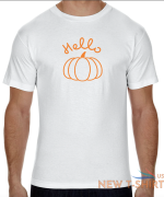 hello pumpkin halloween t shirt short sleeve graphic tee unisex apparel text 5.png