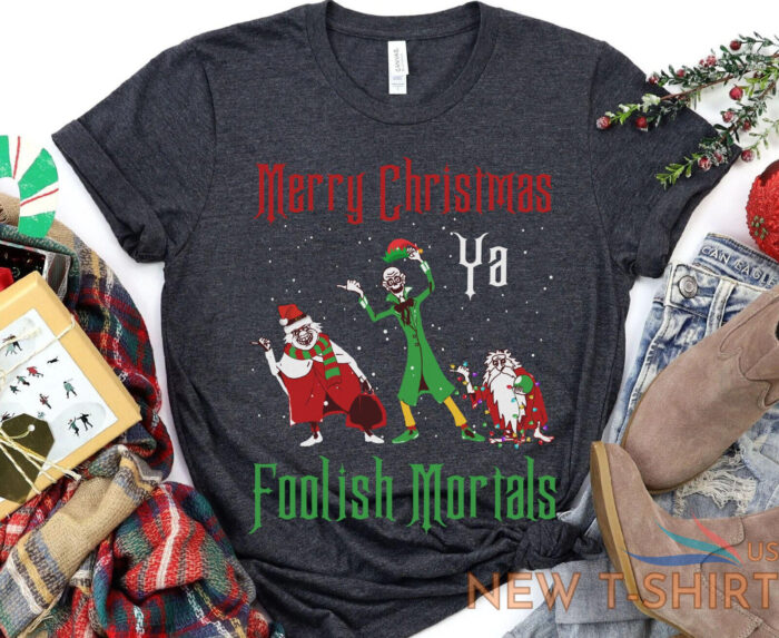 hitchhiking ghosts merry christmas ya foolish mortals t shirt sweatshirt hoodie 1.jpg