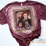 hocus pocus sanderson sisters sublimated bleached t shirt halloween cheetah 0.jpg