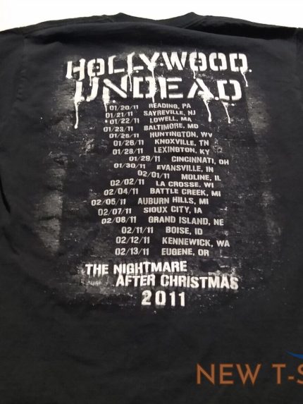 hollywood undead the nightmare after christmas 2011 tour shirt size m nice cond 1.jpg