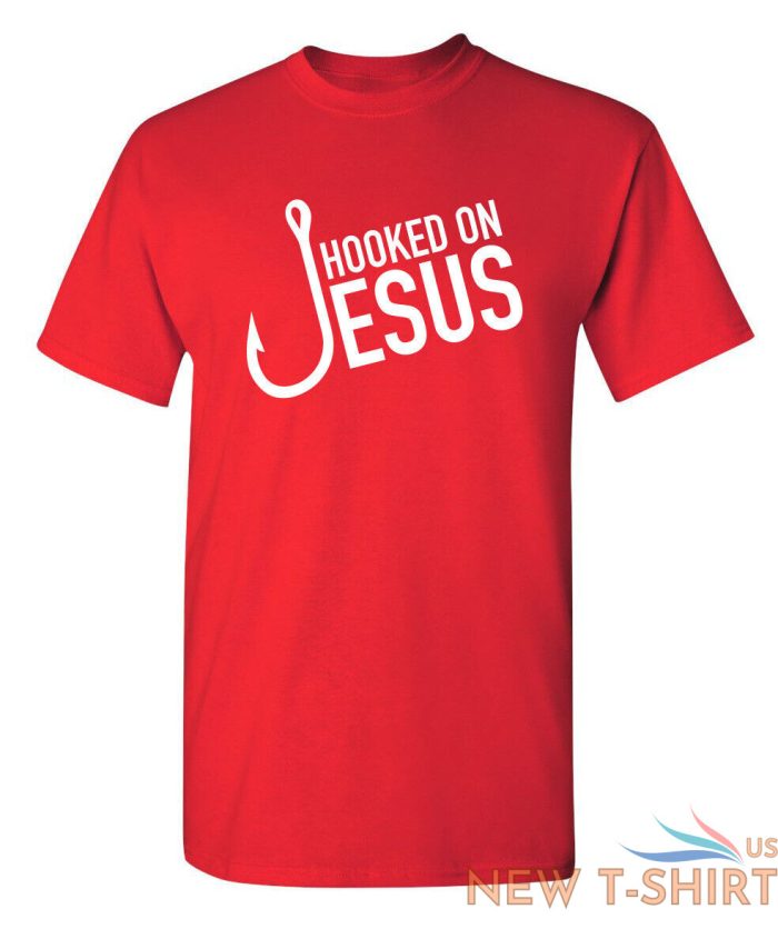 hooked on jesus funny t shirts 6.jpg