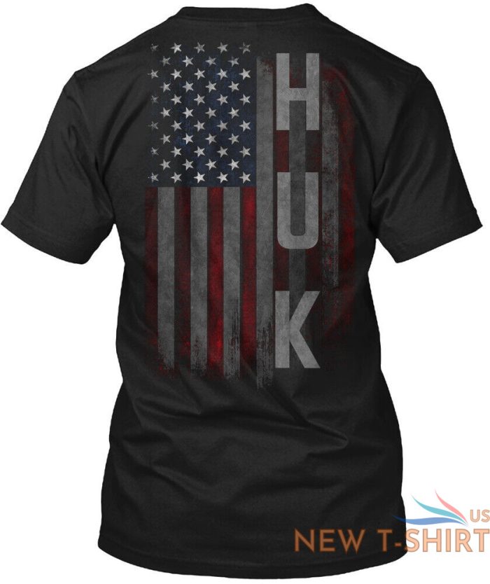 huk family usa american flag t shirt cotton crew neck logo on back 2.jpg