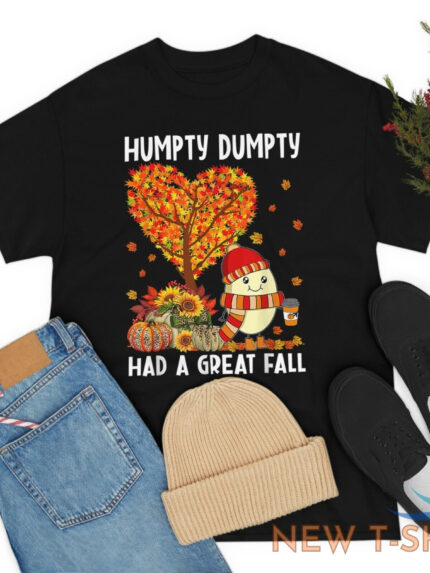 humpty dumpty had a great fall thanksgiving autumn halloween t shirt size s 5xl 0.jpg