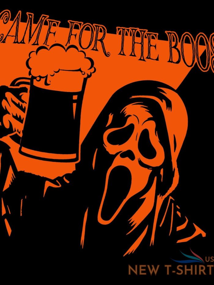 i came for the boos t shirt funny scream mask halloween spoof horror movie 1.jpg