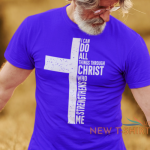 i can do all things through christ who strengthens me religion god cross t shirt 5.png