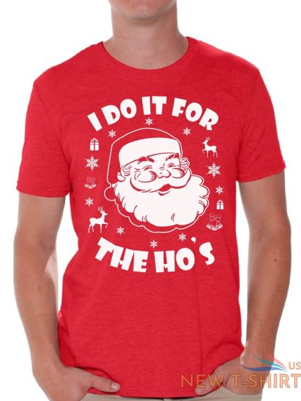 i do it for the hos santa funny christmas xmas joke men s t shirt funny gift 0.jpg