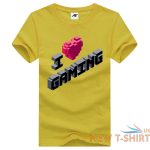 i love gaming print t shirt womens girls crew neck 100 cotton gamer top tees 6.jpg