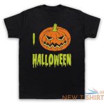 i love halloween pumpkin cool cute horror celebration mens womens t shirt 0.jpg