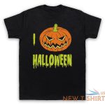 i love halloween pumpkin cool cute horror celebration mens womens t shirt 1.jpg