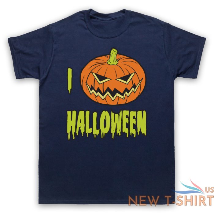 i love halloween pumpkin cool cute horror celebration mens womens t shirt 3.jpg