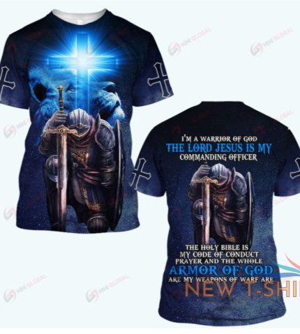 i m a warrior of god knight christian god jesus summer new 3d t shirt best price 0.jpg