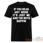 if you hear any noise shirt official if you hear any noise its just me and the bills boppin t shirt navy 1.jpg