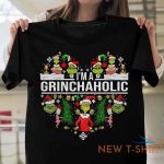 im a grinch aholic christmas t shirt gift funny grinch shirt grinch santa hat 0.png