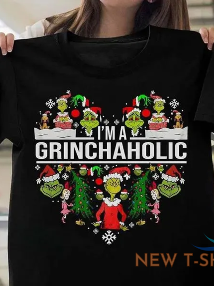 im a grinch aholic christmas t shirt gift funny grinch shirt grinch santa hat 0.png