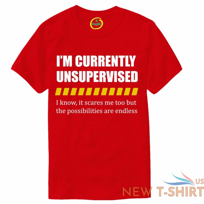 im currently unsupervised t shirt funny rude offensive joke mens ladies xmas top 2.jpg