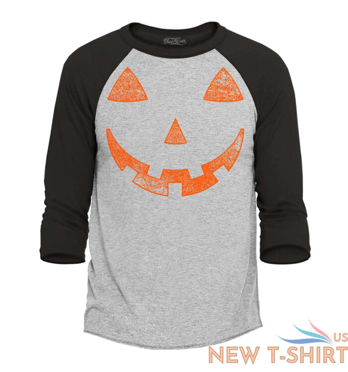 jack o lantern pumpkin raglan baseball funny halloween costume shirts 3.jpg