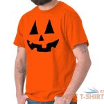 jack o lantern spooky halloween trick treat adult short sleeve crewneck tee 0.jpg