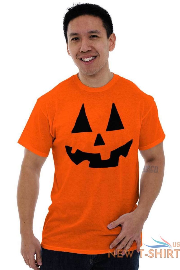 jack o lantern spooky halloween trick treat adult short sleeve crewneck tee 3.jpg