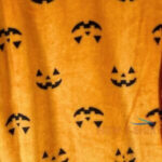 jack o lantern womens fleece sweatshirt top jr m orange halloween soft plush new 1.jpg