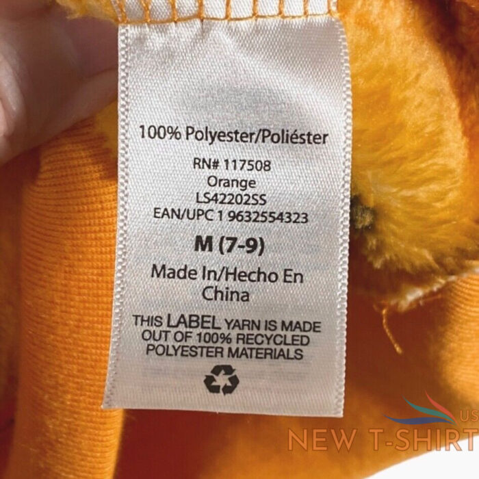 jack o lantern womens fleece sweatshirt top jr m orange halloween soft plush new 7.jpg