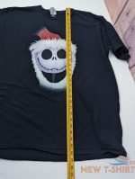 jack skellington t shirt adult 2xl black short sleeve tee disney santa jack 6.jpg