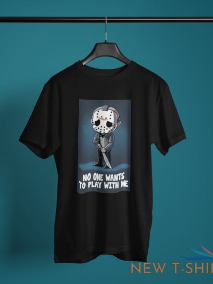 jason voorhees no one wants to play with me halloween men s unisex t shirt 0 1.png