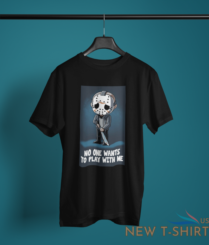 jason voorhees no one wants to play with me halloween men s unisex t shirt 0 1.png