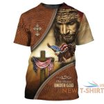 jesus eagle american patriotic one nation under god t shirt mother day gift 0.jpg