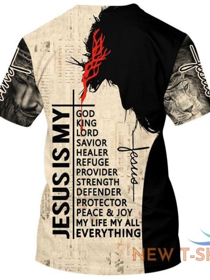 jesus praying lion of judah christian cross faith 3d t shirt best price us size 0.jpg