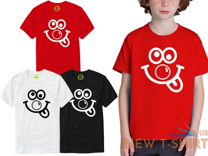 kids adults unisex red nose day t shirt 2023 smile comic relief boys girls funny 0.jpg