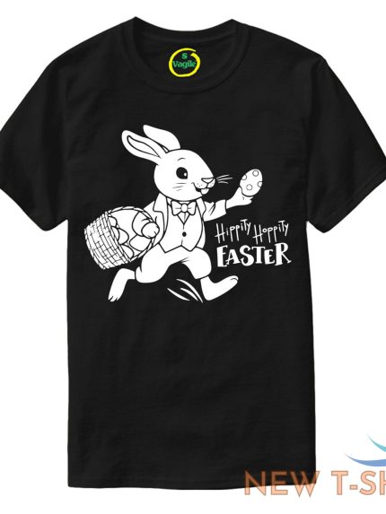 kids easter bunny t shirt childrens novelty hippy hoppy easter egg gift top 1.jpg