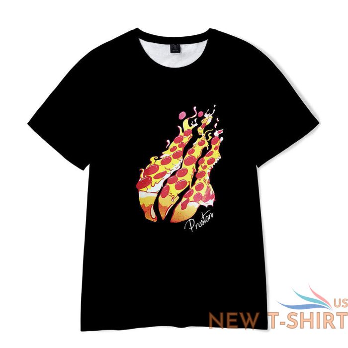kids prestonplayz 3d flame print casual short sleeve t shirt youtube tshirt tops 7.jpg