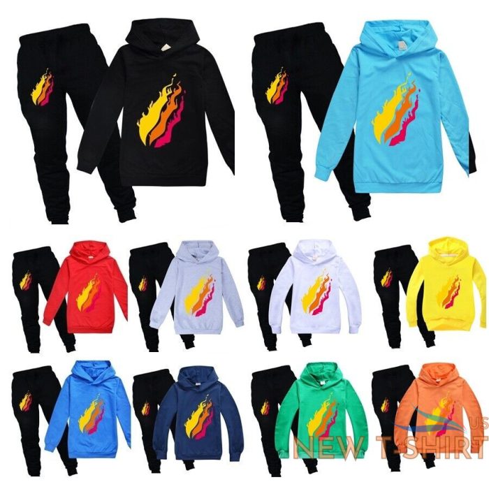 kids prestonplayz tracksuit sets boys hoodie jumper tops trousers suit 2 13years 0.jpg