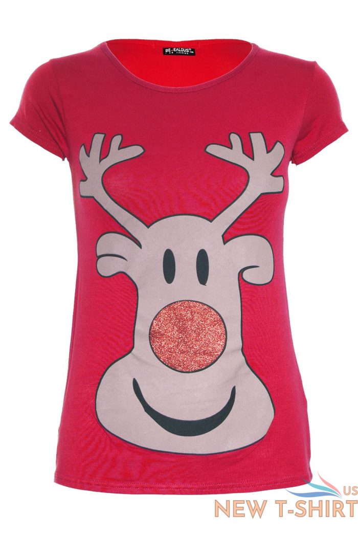 kids santa face print rudolph reindeer christmas sweatshirt retro funny t shirt 9.jpg