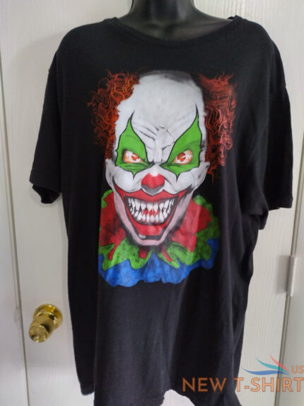 killer clown scary halloween black t shirt men s large 0.jpg