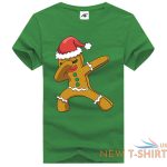 ladies xmas christmas gingerbread man funny printed t shirt round neck tees 4.jpg